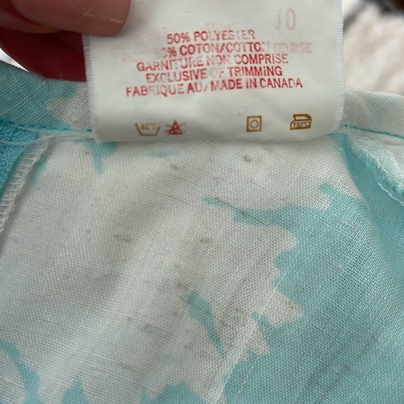 Vintage Dropped Waist Floral Mini Dress - Picture 9 of 13